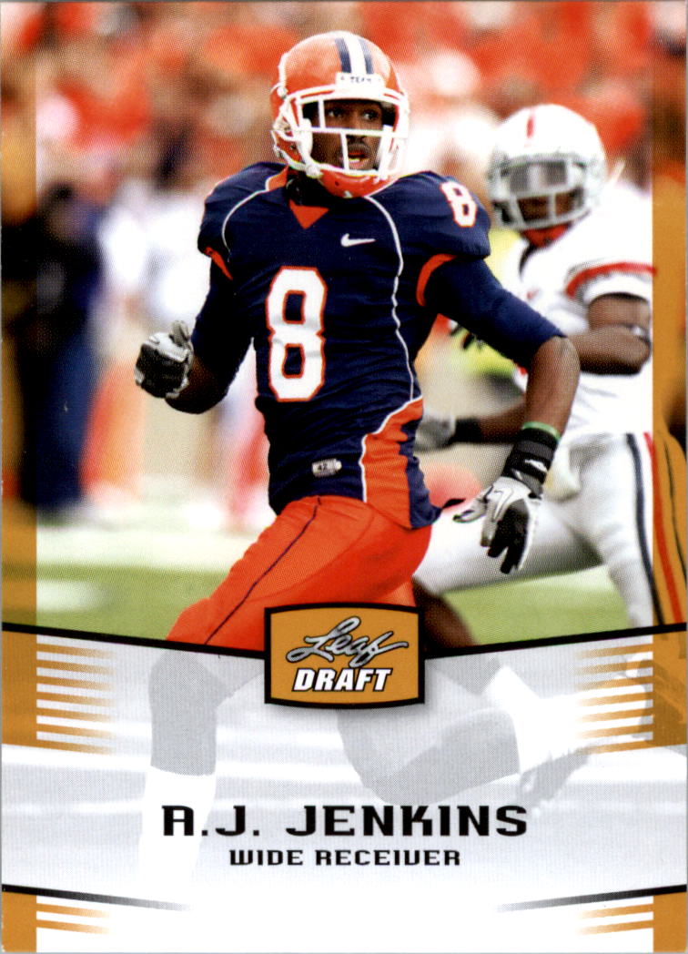 2012 Leaf Draft Gold #1 A.J. Jenkins