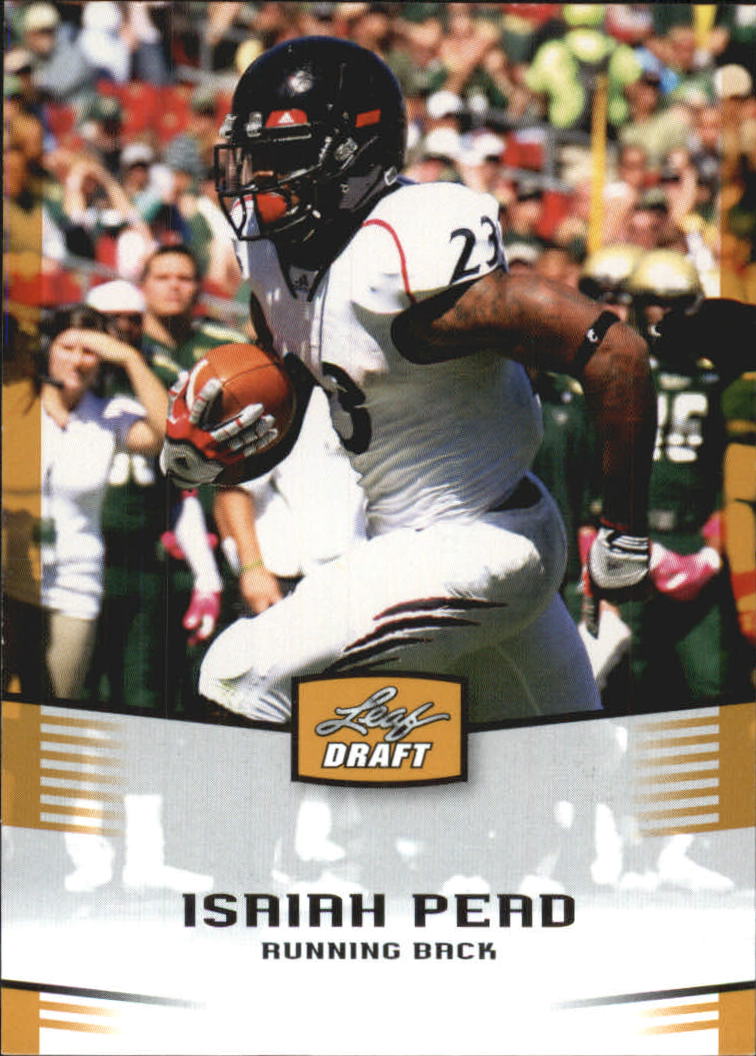 2012 Leaf Draft Gold #21 Isaiah Pead
