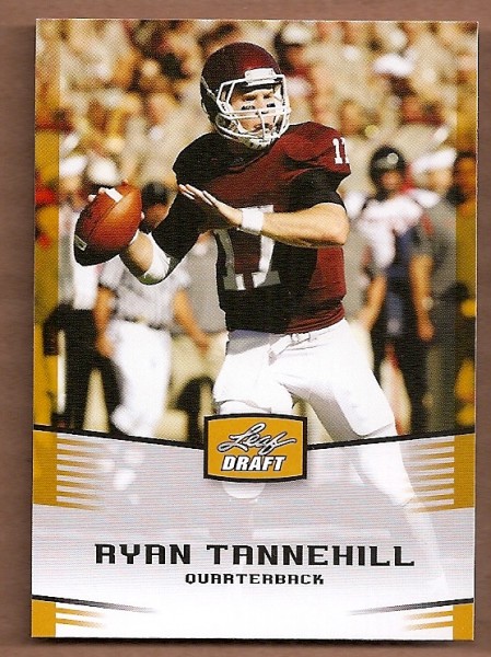 2012 Leaf Draft Gold #43 Ryan Tannehill