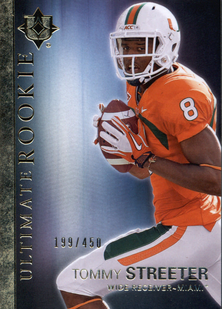 2012 Ultimate Collection #58 Tommy Streeter