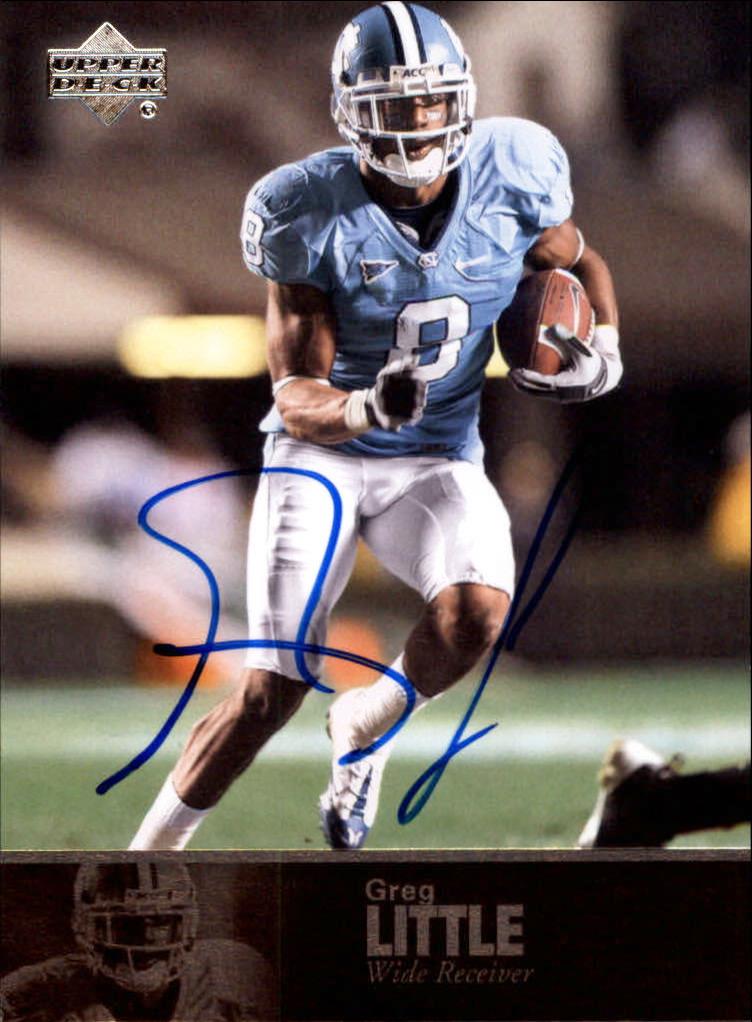 2011 Upper Deck College Legends Autographs #90 Greg Little