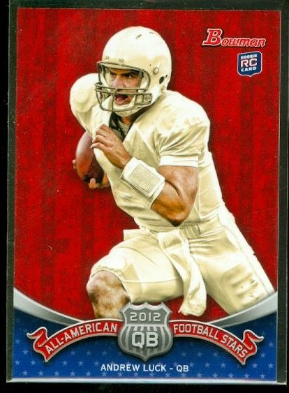 2012 Bowman All-Americans #BAAAL Andrew Luck