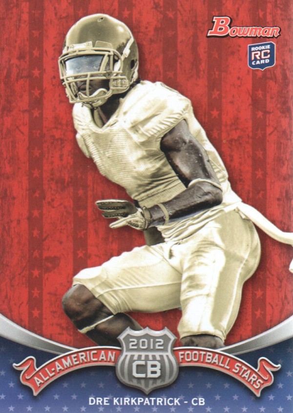 A4654- 2012 Bowman Football Assorted Insert Cards -You Pick- 15+ FREE US SHIP - Picture 22 of 162