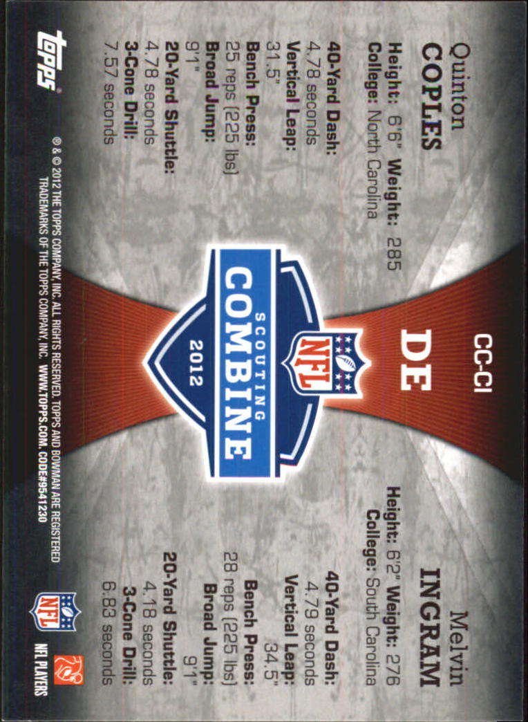 A4654- 2012 Bowman Football Assorted Insert Cards -You Pick- 15+ FREE US SHIP - Picture 37 of 162