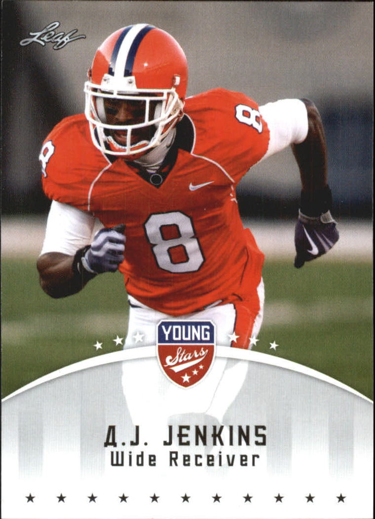 2012 Leaf Young Stars Draft #1 A.J. Jenkins