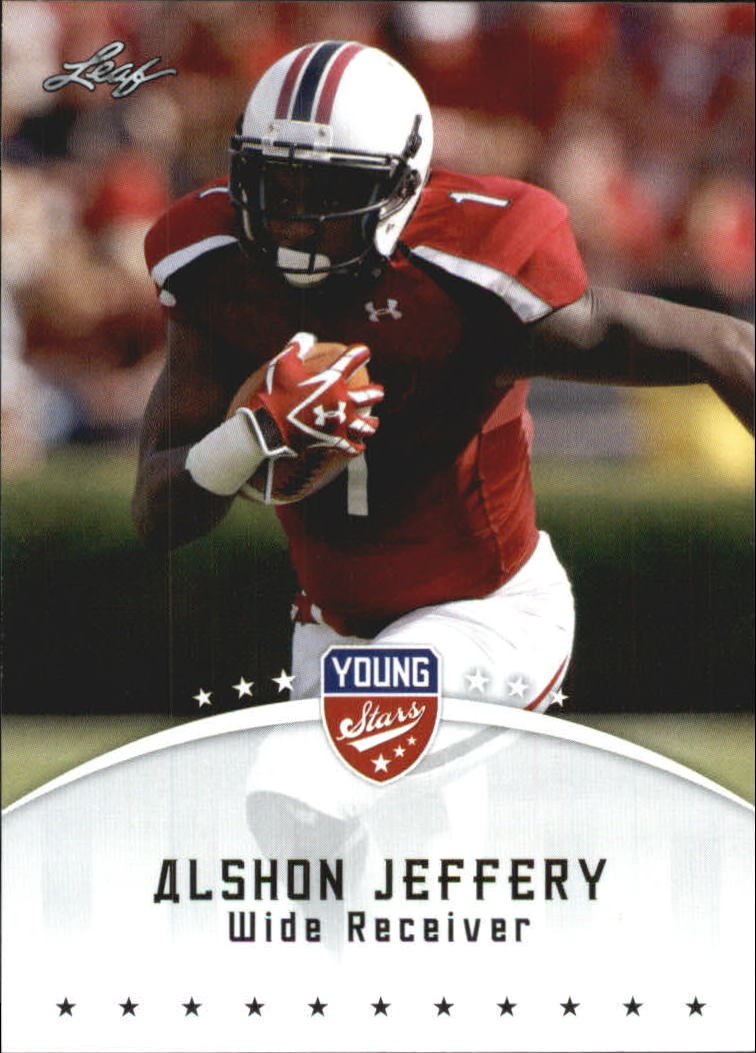 2012 Leaf Young Stars Draft #4 Alshon Jeffery