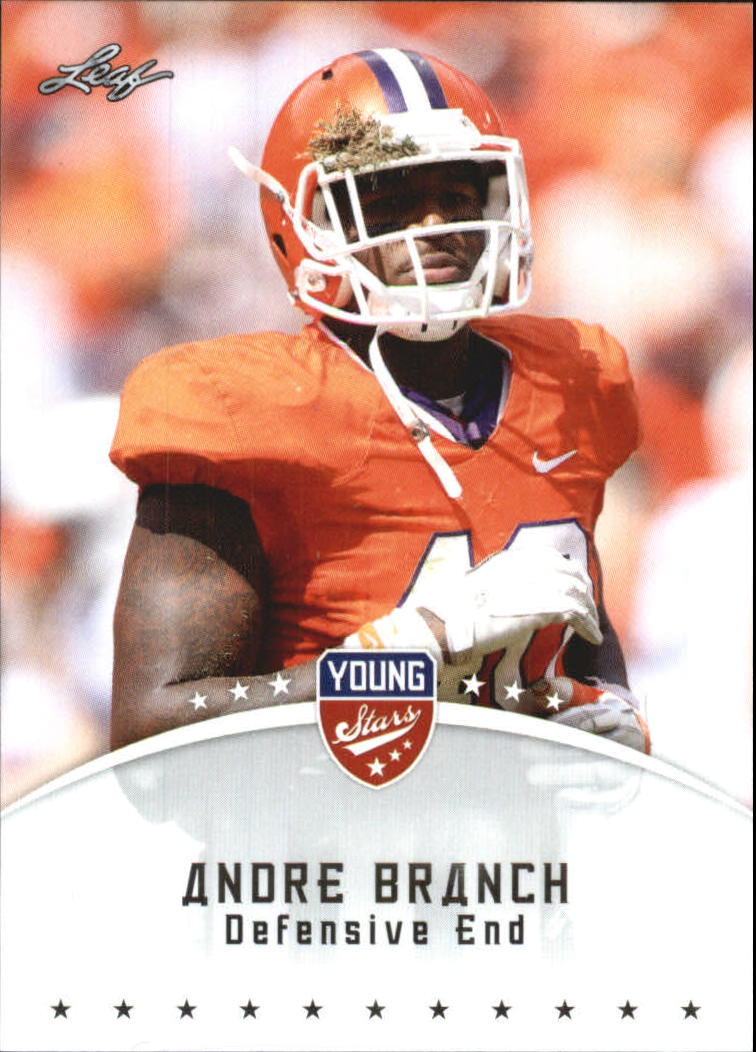 2012 Leaf Young Stars Draft #6 Andre Branch