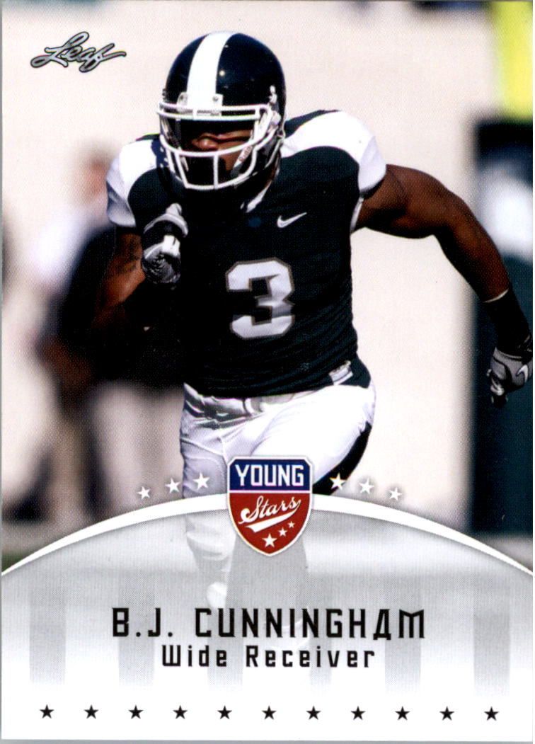 2012 Leaf Young Stars Draft #8 B.J. Cunningham