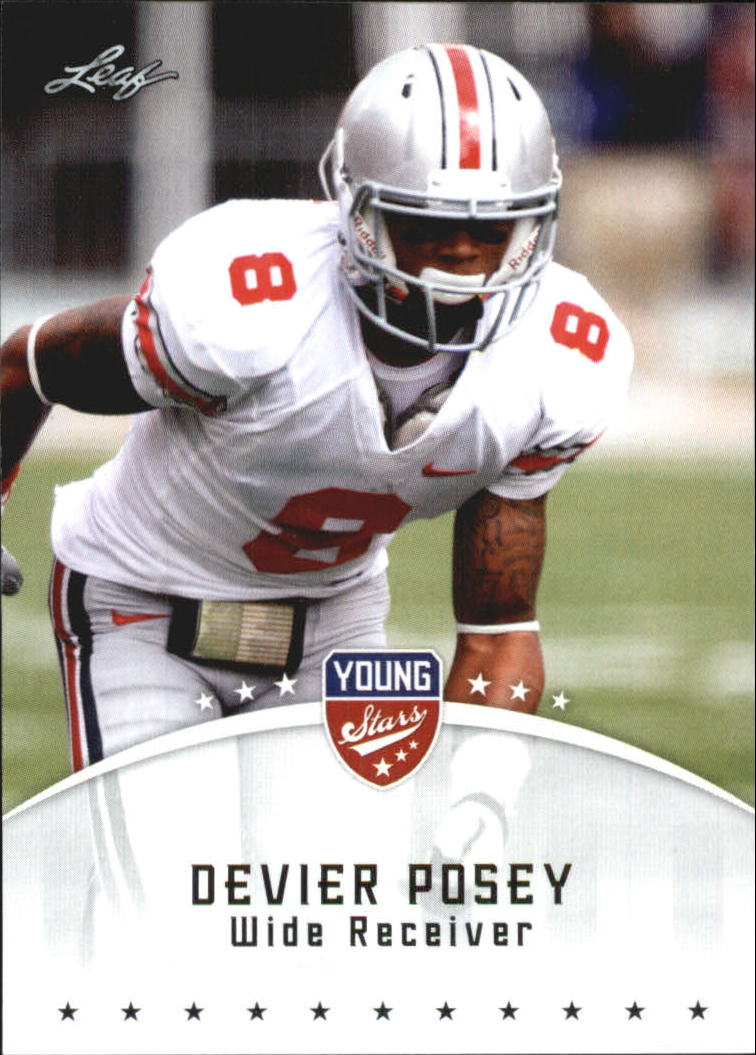 2012 Leaf Young Stars Draft #28 DeVier Posey