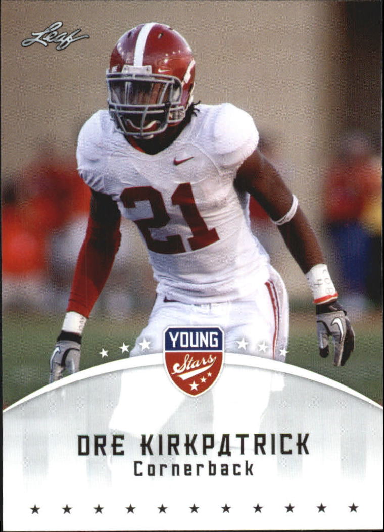 2012 Leaf Young Stars Draft #35 Dre Kirkpatrick