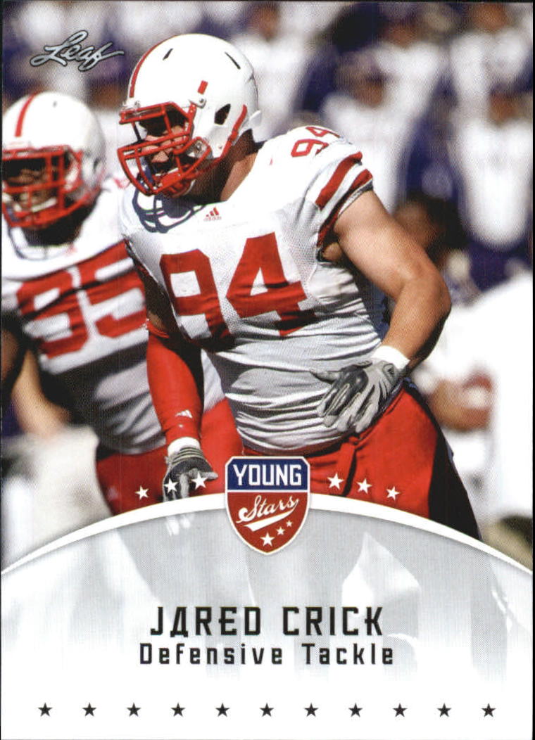 2012 Leaf Young Stars Draft #42 Jared Crick