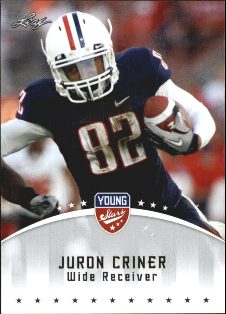 2012 Leaf Young Stars Draft #47 Juron Criner