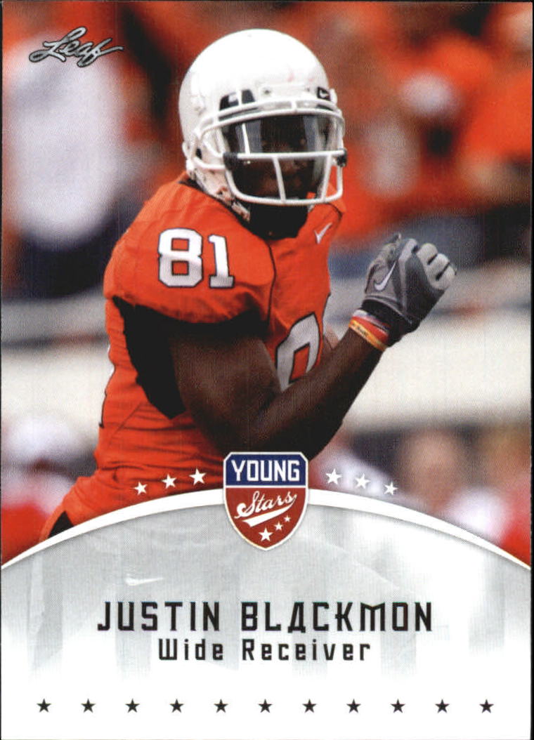 2012 Leaf Young Stars Draft #48 Justin Blackmon