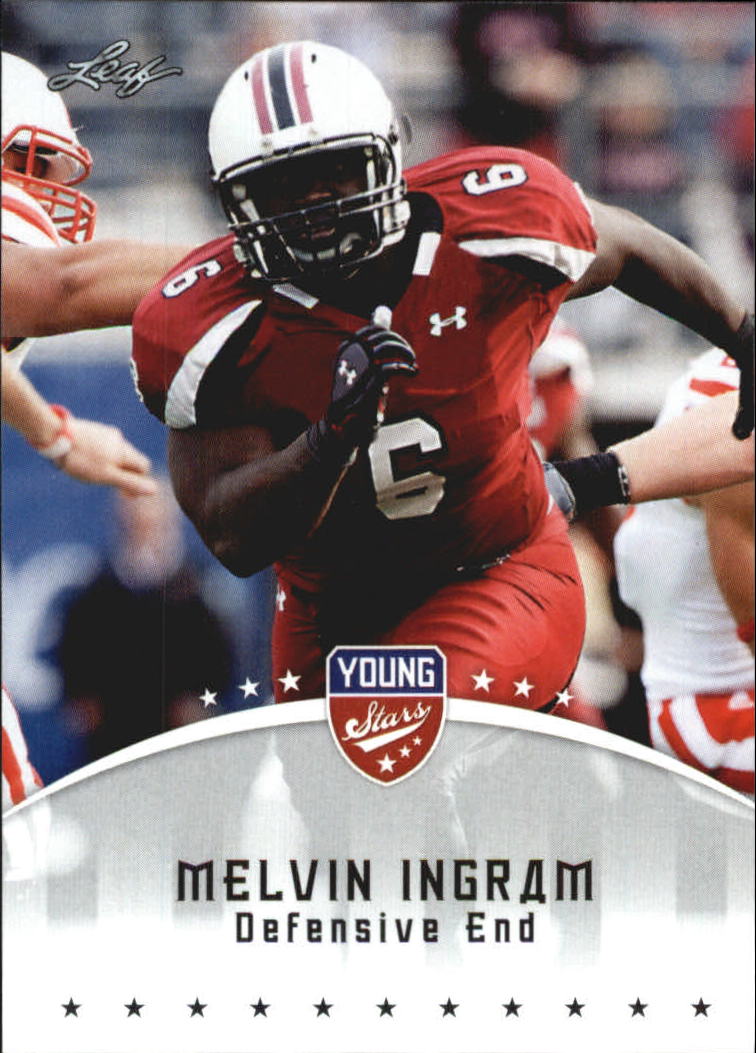 2012 Leaf Young Stars Draft #62 Melvin Ingram