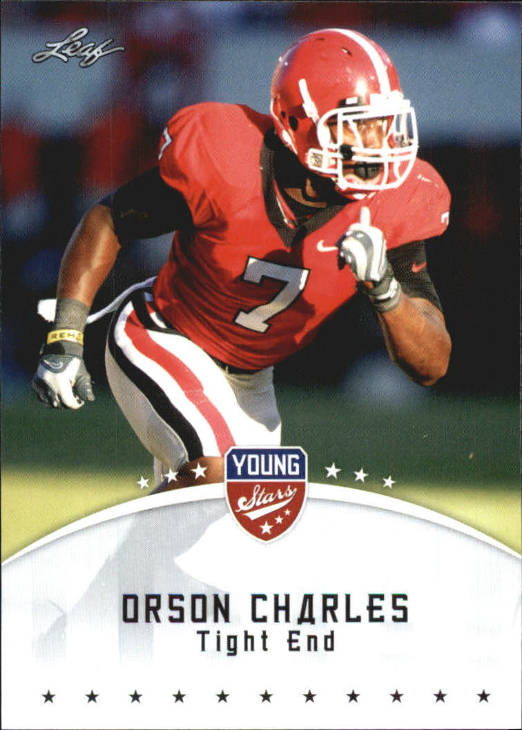 2012 Leaf Young Stars Draft #70 Orson Charles