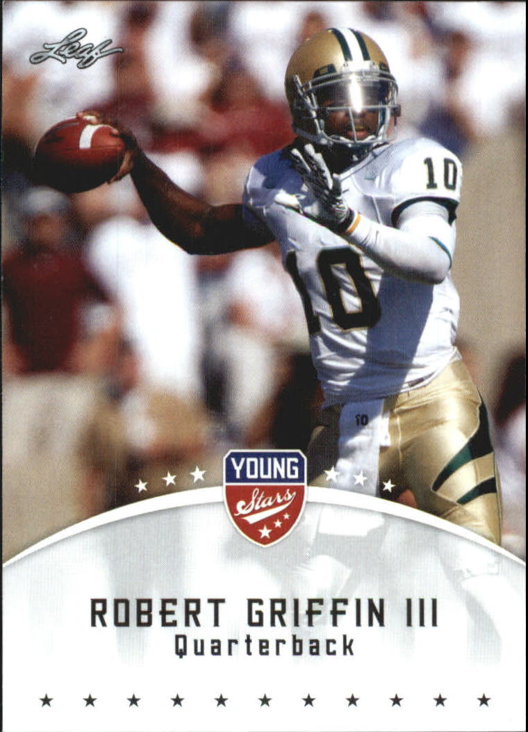 2012 Leaf Young Stars Draft #75 Robert Griffin III