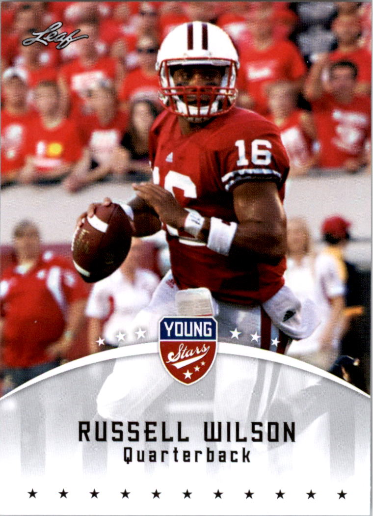 2012 Leaf Young Stars Draft #77 Russell Wilson