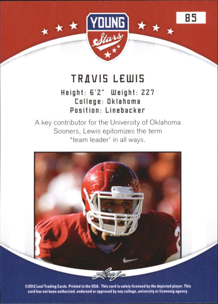 B5874- 2012 Leaf Young Stars Draft FB Cards 1-100 -You Pick- 15+ FREE US SHIP - Picture 165 of 195