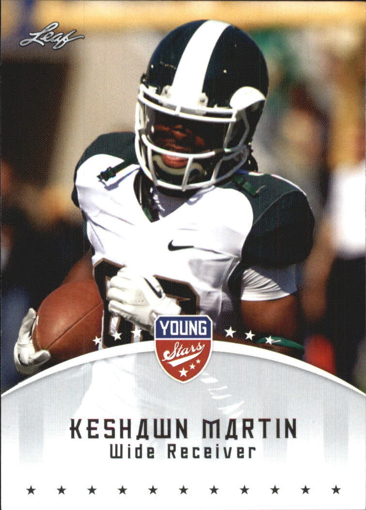 2012 Leaf Young Stars Draft #97 Keshawn Martin