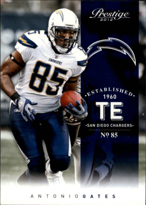 : 2015 Panini Prizm Football #85 Antonio Gates San Diego