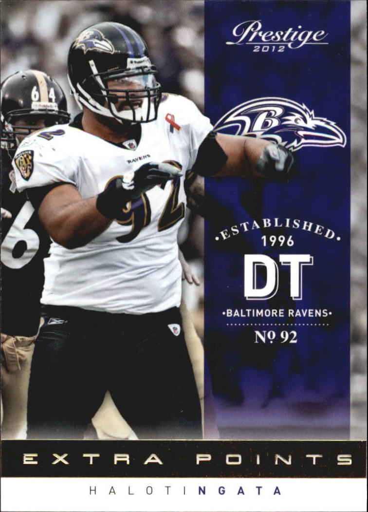 2012 Prestige Extra Points Gold #17 Haloti Ngata