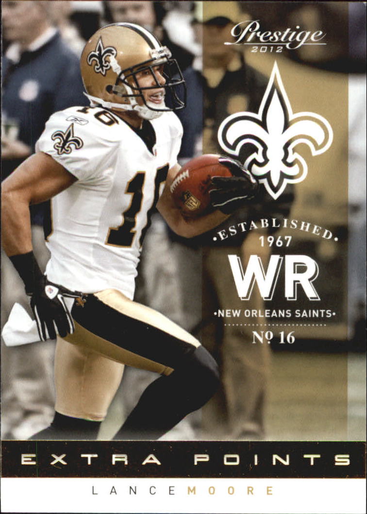 2012 Prestige Extra Points Gold #121 Lance Moore