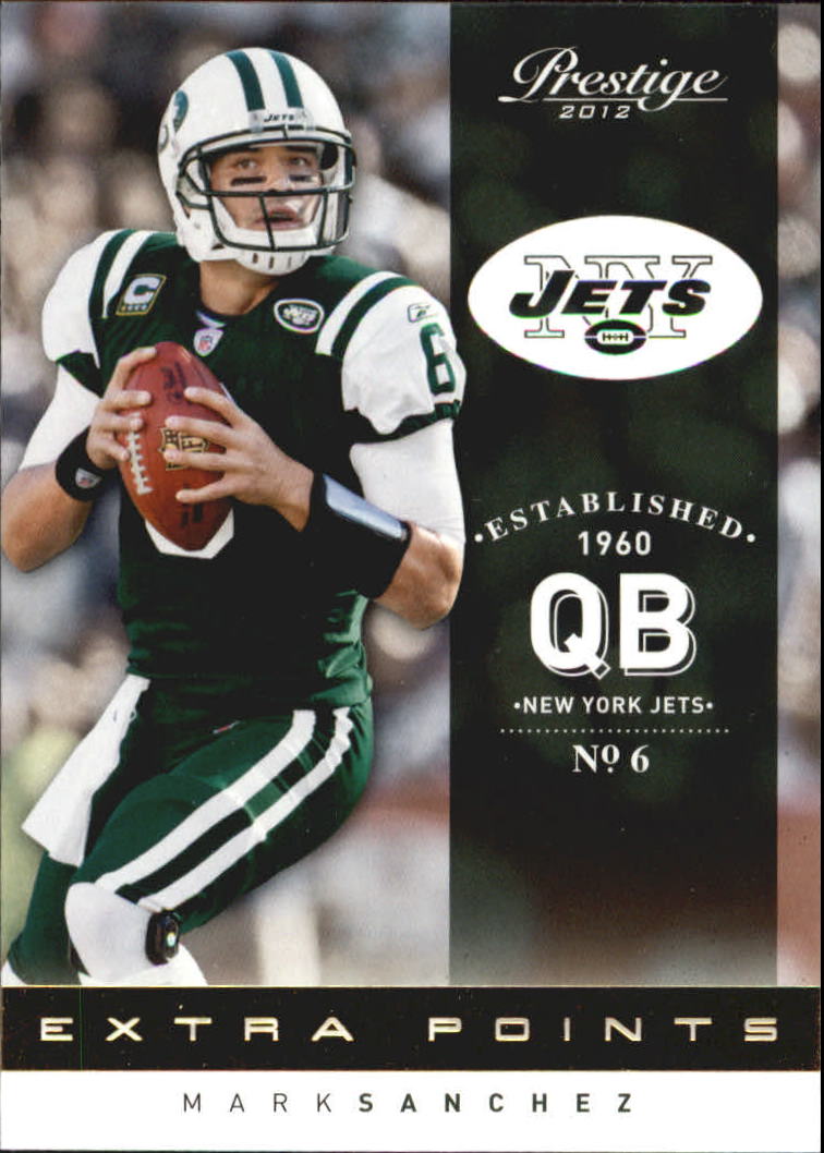2012 Prestige Extra Points Gold #129 Mark Sanchez