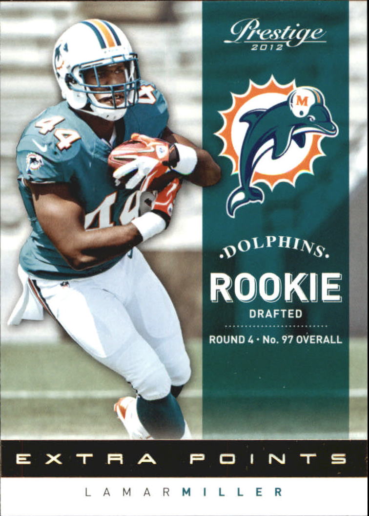 2012 Prestige Extra Points Gold #243 Lamar Miller