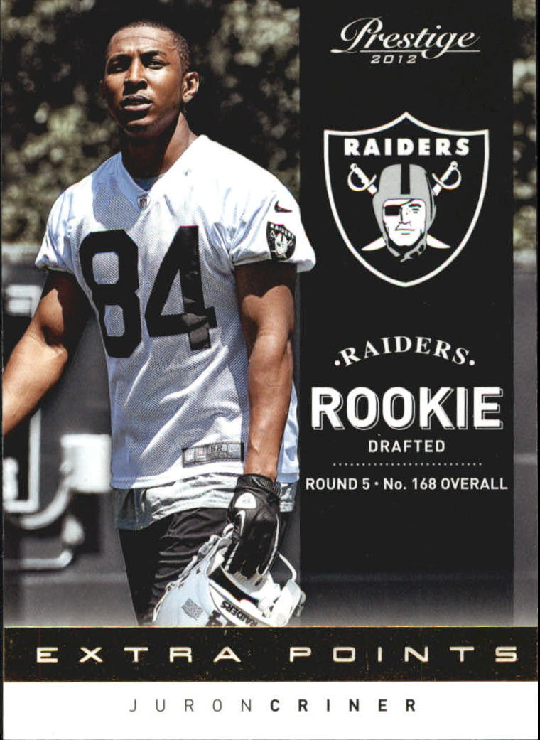 2012 Prestige Extra Points Gold #278 Juron Criner