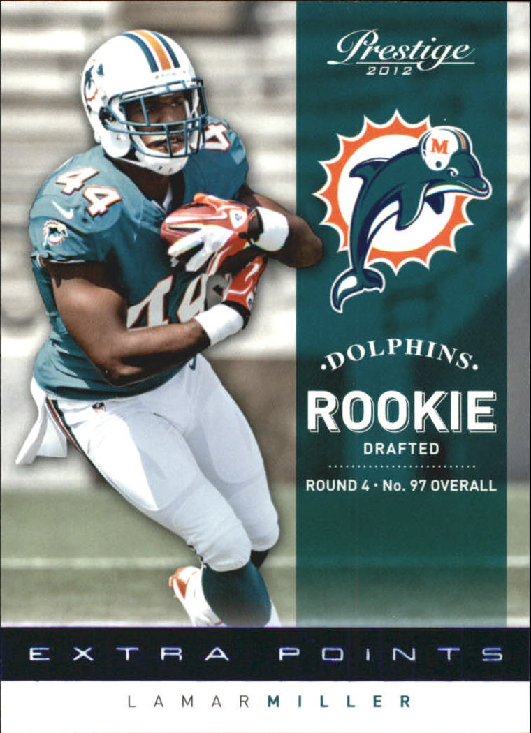 2012 Prestige Extra Points Blue #243 Lamar Miller