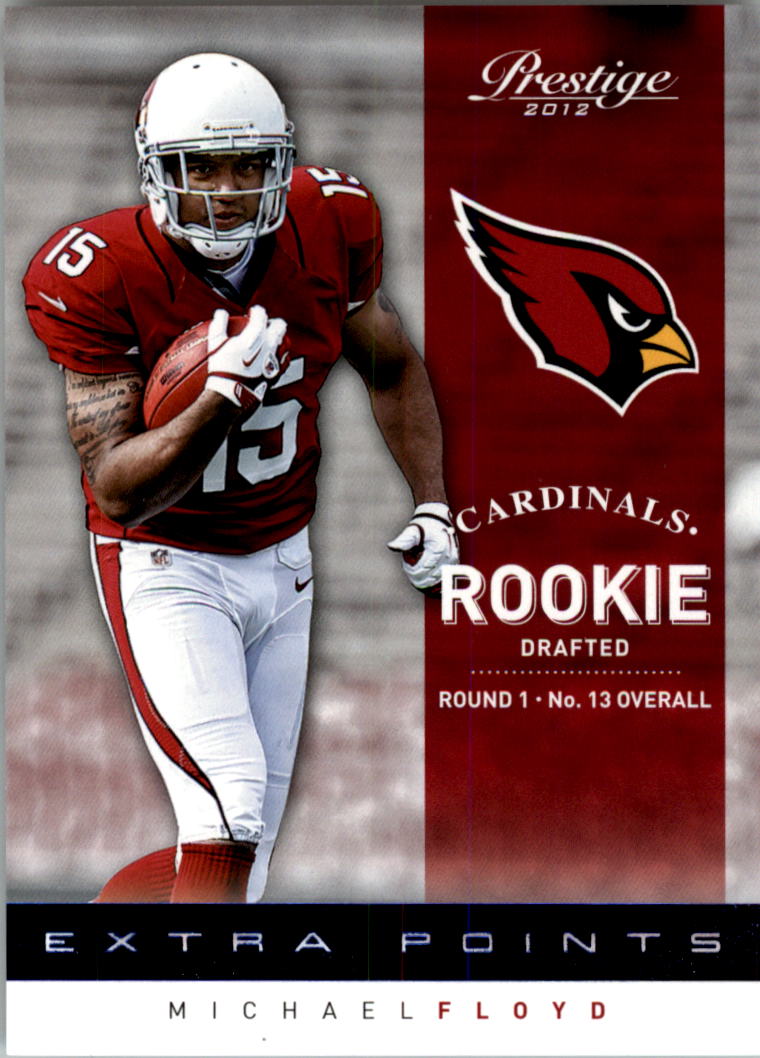 2012 Prestige Extra Points Blue #272 Michael Floyd