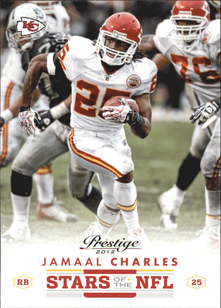 2012 Prestige Stars of the NFL #18 Jamaal Charles