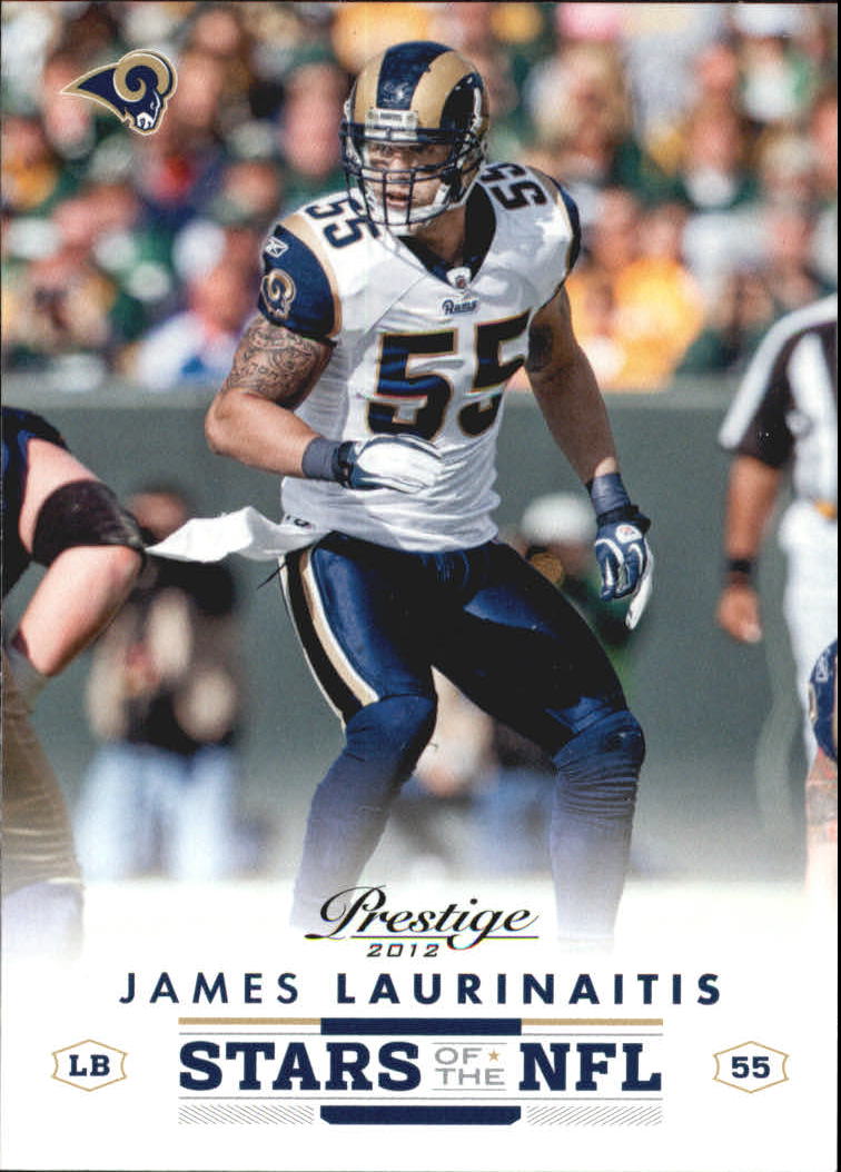 2012 Prestige Stars of the NFL #32 James Laurinaitis