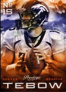 2012 Prestige Tim Tebow #12 Tim Tebow