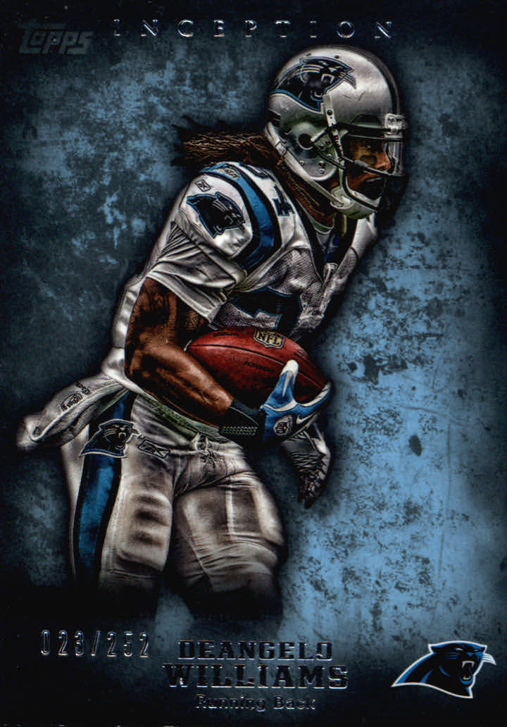 2012 Topps Inception Blue #72 DeAngelo Williams