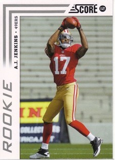 2012 Score Football Card Pick (Base) 252-400