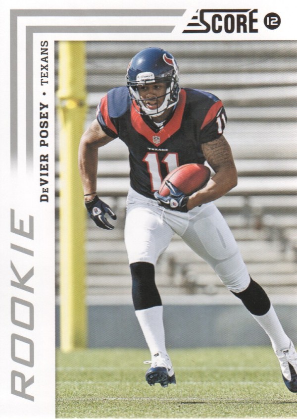 2012 Score Football Card Pick (Base) 252-400