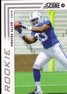 2012 Score Football Card Pick (Base) 252-400