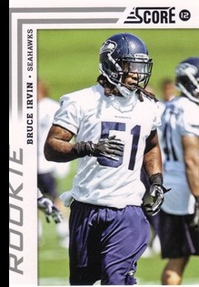 2012 Score Football Card Pick (Base) 252-400