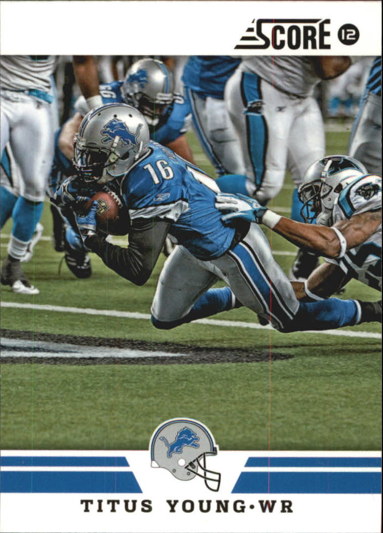 2012 Score Glossy #60 Titus Young