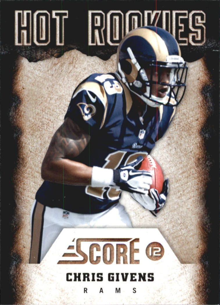 2012 Score Hot Rookies #25 Chris Givens
