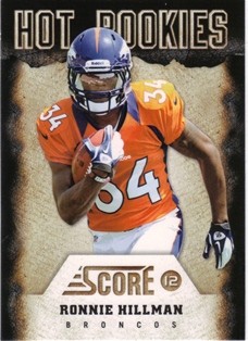 2012 Score Hot Rookies Glossy #29 Ronnie Hillman