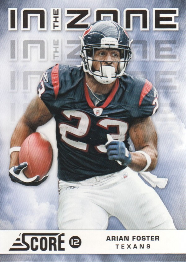 2012 Score In the Zone #9 Arian Foster