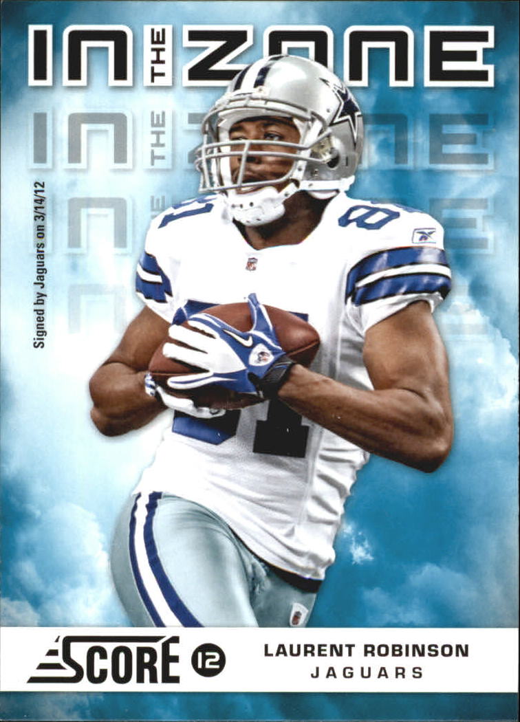 2012 Score In the Zone Glossy #13 Laurent Robinson