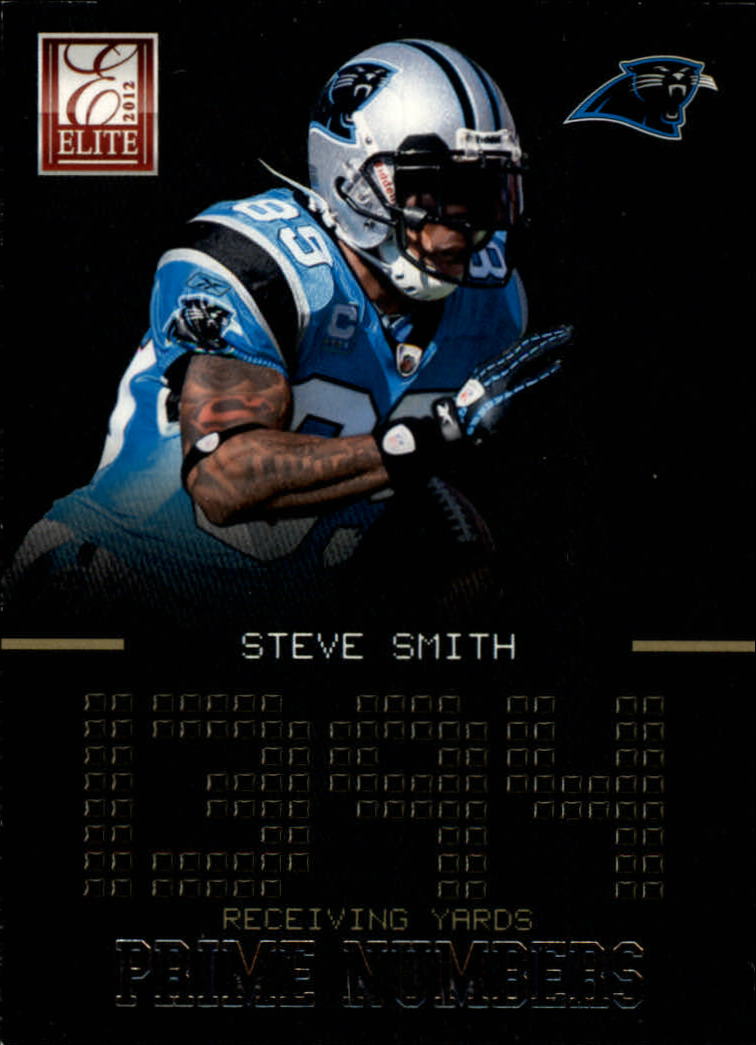 2012 Elite Prime Numbers #3 Steve Smith WR