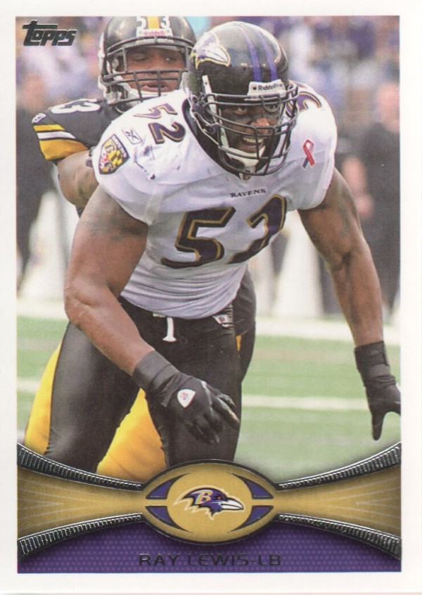 2012 Topps #25 Ray Lewis