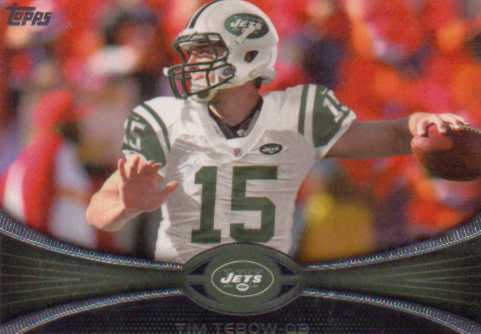 2012 Topps #50A Tim Tebow Jets