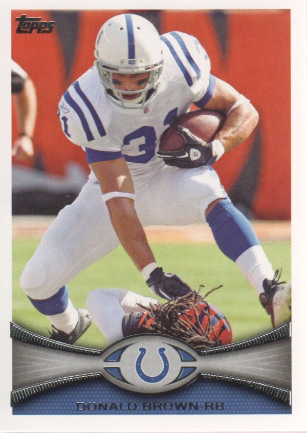 2012 Topps #67 Donald Brown