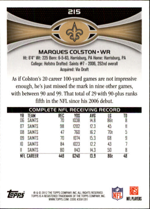 A1481- 2012 Topps Football Cards 203-402 +Rookies -You Pick- 15+ FREE US SHIP - Picture 25 of 351