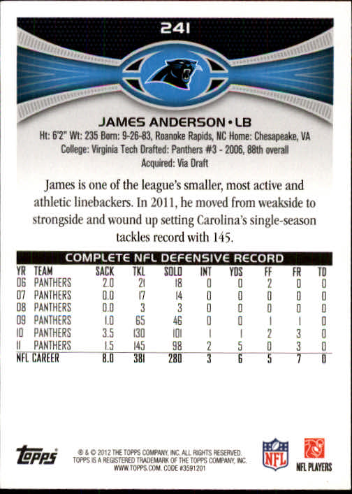 A1481- 2012 Topps Football Cards 203-402 +Rookies -You Pick- 15+ FREE US SHIP - Picture 63 of 351